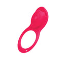Vedo Riski Rechargeable Clitoral Vibe For Couples Pink showcased in a sleek design for shared pleasure.