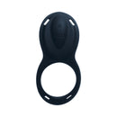 Vedo Riski Rechargeable Clitoral Vibe For Couples Black sleek design for shared pleasure and intimacy.