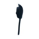 Vedo Riski Rechargeable Clitoral Vibe For Couples Black side view showcasing its sleek design for intimate pleasure.