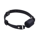 Sportsheets Signature Midnight Muse Barrel Gag, premium bondage gag with adjustable strap for comfortable sensory play.
