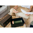 MYHIXEL TR Training Masturbator in packaging with user holding instructions and smartphone