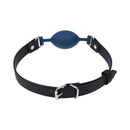 Sportsheets Signature Twilight Tease Oval Gag featuring a comfortable oval mouthpiece and adjustable strap design.