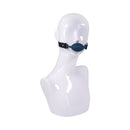 Sportsheets Signature Twilight Tease Oval Gag on a mannequin displaying its sleek design.