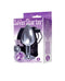 9'S SILVER STARTER BEJEWELED STEEL PLUG VIOLET-0