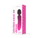 B Swish Bthrilled Premium Mini Wand Noir packaging featuring sleek design and branding.