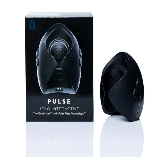 Hot Octopuss Pulse Solo Interactive Black packaging and product showing cutting-edge design.
