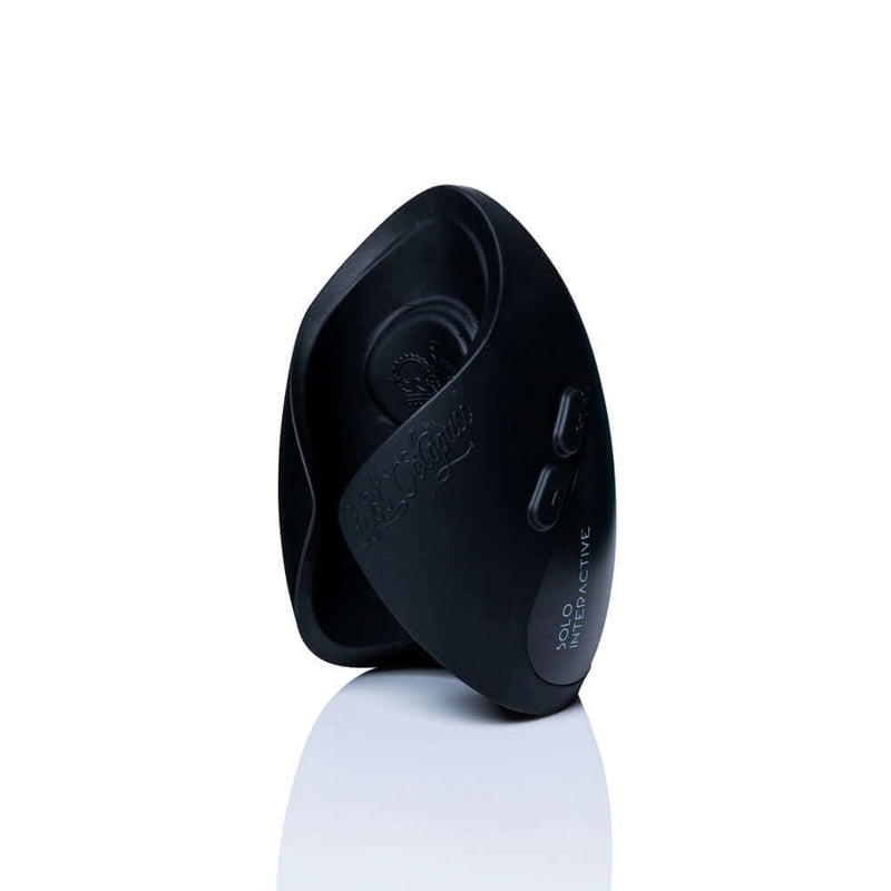 Hot Octopuss Pulse Solo Interactive Black male pleasure toy for immersive interactive experiences.