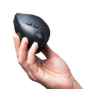 Hot Octopuss Pulse Solo Interactive Black held in hand, featuring control buttons for enhanced interactive pleasure