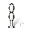 Mystim Oh thello Oval Dildo Round Plug, precision-crafted for electro-erotic pleasure, featuring smooth oval design.