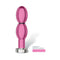Mystim Oh thello Oval Dildo Round Plug in pink, designed for electro-erotic pleasure and stimulation.