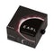 Mystim Earl Brushed Stainless Steel Cock Ring 48 mm packaging box with elegant design.