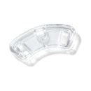 Mystim Pubic Enemy No 1 Electrosex Cock Cage - transparent chastity device for e-stim pleasure.