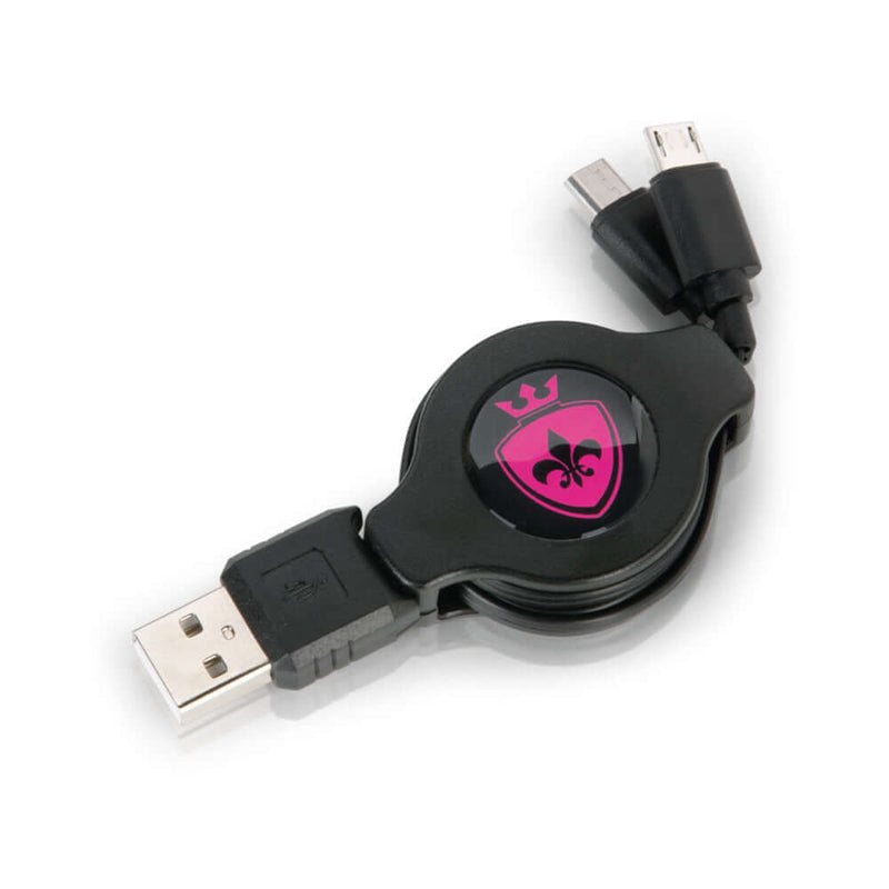 Mystim Cluster Buster Starter Kit USB charging cable for electrostimulation device.
