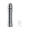 Mystim Glossy Glen Dildo, sleek medical-grade aluminum design for vaginal and anal pleasure, 14 cm long, 3.2 cm wide.