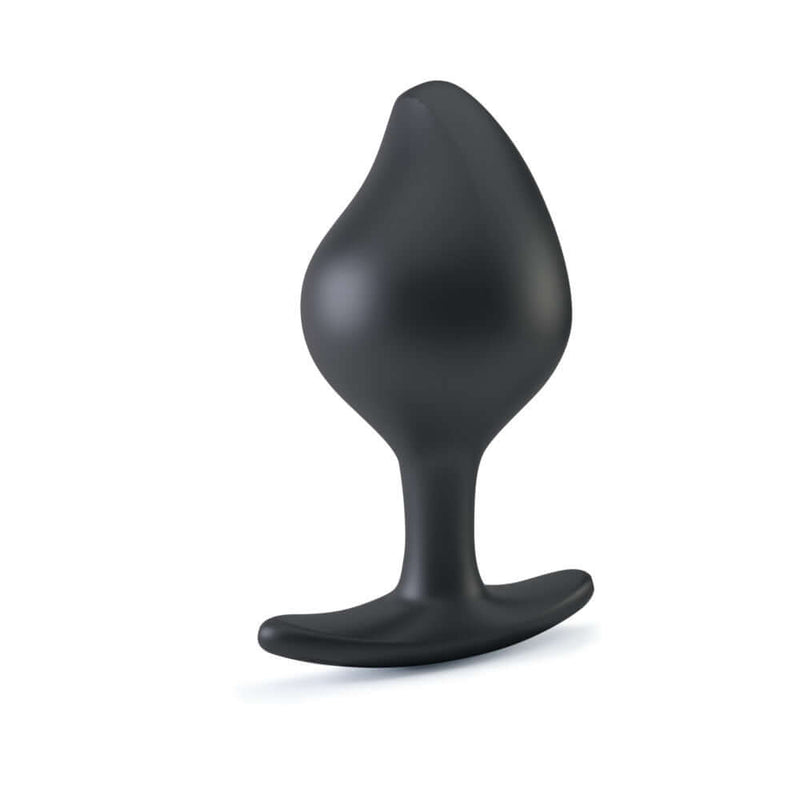 Mystim Rocking Force Anal Plug Large designed for e-stim play with a sleek silhouette and rounded tip.