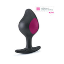 Mystim Rocking Force Anal Plug Large featuring bi-polar conductive surfaces for enhanced e-stim pleasure.