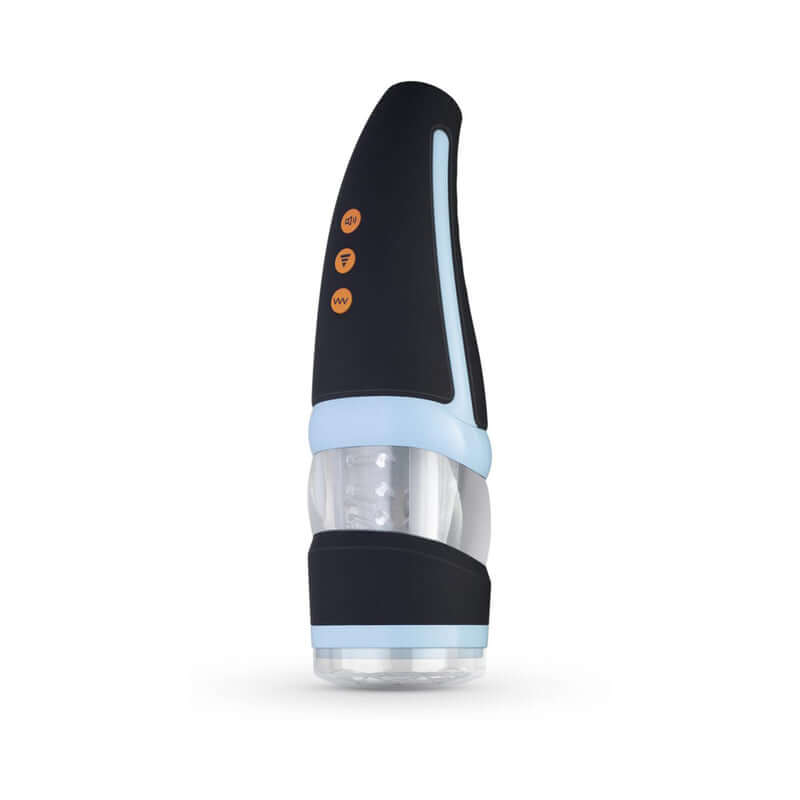 CRUIZR CP02 Rotating and Vibrating Auto Masturbator, featuring sleek design and customizable functions.