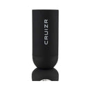 CRUIZR CS08 Penis Pump with Sucking Function showing sleek black design and ergonomic shape for enhancement.