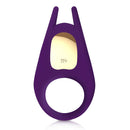 Rianne S Pussy & The Knight Vibrating Couple Ring in vibrant purple, designed for shared pleasure and stimulation.