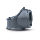 Boners Gray Stretchy Cock and Ball Sling design showing smooth, flexible silicone material for comfort and support.