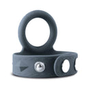 Boners Silicone Cock and Ball Strap Gray designed for firm support and stimulation during intimate play.