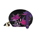 Rianne S Mini G Floral G-Spot Vibrator Kit Purple in a stylish faux leather pouch with floral design.