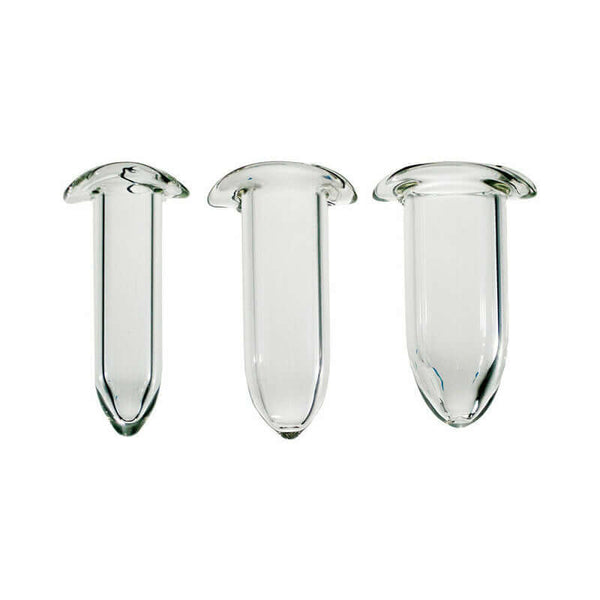 Crystal Delights Pacik Dilator 3 Piece Set with handcrafted glass dilators for intimate therapy and recovery.