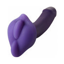 Banana Pants Bumpher Silicone Grinding Cushion Purple for enhanced pleasure during strap-on play.