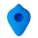 Banana Pants Shagger Dildo Base Cover Blue Azure for enhanced pleasure and stimulation during strap-on play.