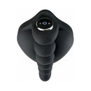 Banana Pants Honeybunch Silicone Grinding Cushion Black with rounded nubs and discreet vibe pocket for enhanced pleasure.