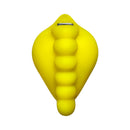 Banana Pants Honeybunch Sunshine Yellow Grinding Cushion with a contoured design and soft silicone texture.