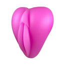 Banana Pants Lippi Hot Pink Silicone Grinder Cushion, a soft pink toy for stimulation and comfort.