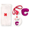 Gvibe Gring XL 2-in-1 Finger Vibe and Remote Control Pink with charging cable and user guide.