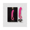 Gvibe Gjay MINI Wildberry compact vaginal vibrator in pink with packaging and charging cable.