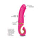 Gvibe Gjay MINI Wildberry compact vaginal vibrator for powerful sensations with Bioskin material.