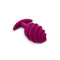 Gvibe Gplug Twist 2 Sweet Raspberry in vibrant purple color, designed for textured anal pleasure.