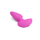 Gvibe Gplug XS Sunny Raspberry, a petite pink vibrating butt plug for precision stimulation.