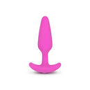 Gvibe Gplug XS Sunny Raspberry vibrating butt plug in pink silicone design.
