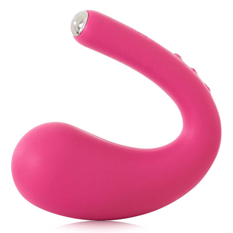 Je Joue Dua V 2 Vibrator Fuchsia in a sleek pink design for enhanced pleasure and intimacy.