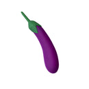 Emojibator Eggplant XL Emoji Vibrator Purple, a playful and oversized design for enhanced pleasure.