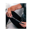 Eye of Love Matchmaker Black Diamond Attract Her Pheromone 10 ml held by a man in casual attire.