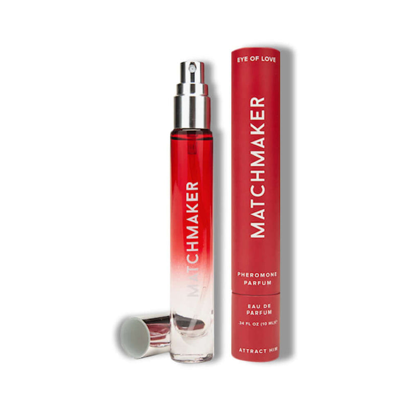 Eye of Love Matchmaker Red Diamond Attract Him Pheromone Parfum 10 ml bottle and packaging