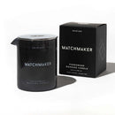 Eye of Love Matchmaker Black Diamond Attract Her Massage Candle in sleek black container and box.