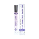 Eye of Love Morning Glow Attract Him Pheromone Parfum 10 ml bottle and packaging on display.