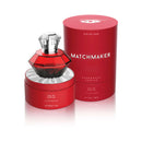 Eye of Love Matchmaker Red Diamond Attract Him Parfum 1 Oz in elegant red bottle and packaging.