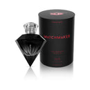 Eye of Love Matchmaker Black Diamond Attract Him Parfum 1 Oz bottle and packaging on display.
