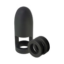 ViBalldo Black Vibrating Penis Sleeve and rings for enhanced pleasure and stimulation