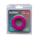 Balldo Single Spacer Ring Purple packaging showcasing the extra spacer ring for customizable fit.