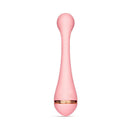 VUSH Myth Internal G-Spot Vibrator in soft pink color with a curved design for targeted pleasure.