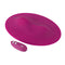 VibePad Hands Free External Vibrator in pink silicone with remote control for innovative hands-free stimulation.